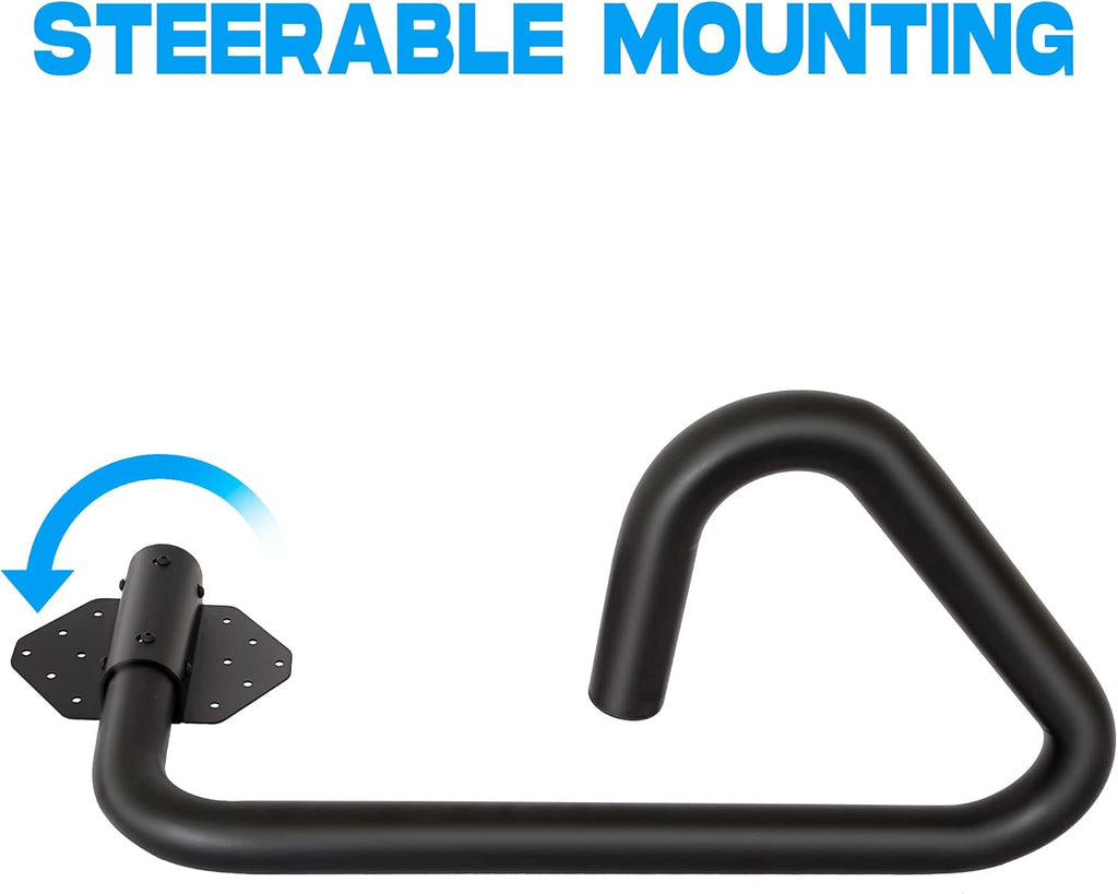 Spa Safety Handrail 57'' Hot Tub Handrail 600LBS Capacity Hot Rail, Spa Hand Railing with Slide-Under Base T8107