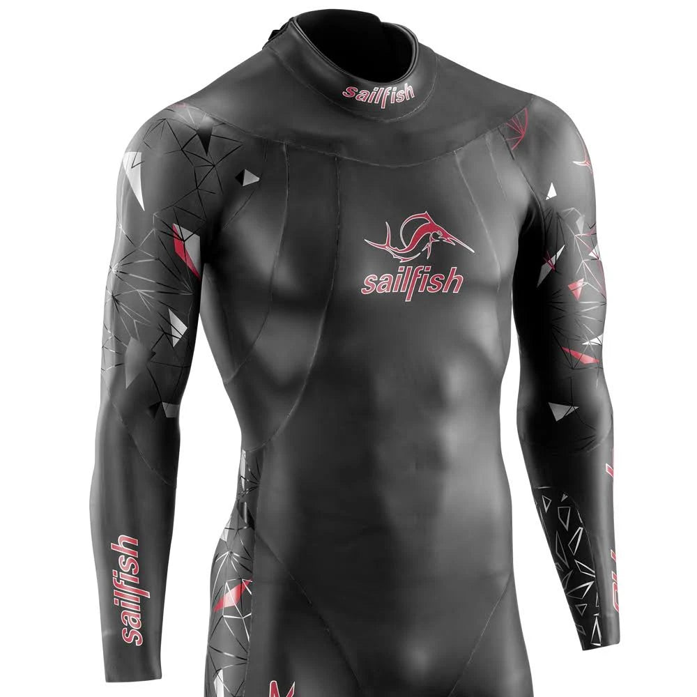 Black Red Wetsuit I6405