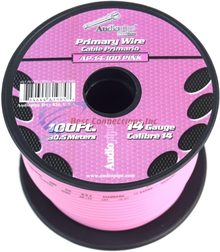 14 Gauge 11 Rolls 100 Feet Primary Power Ground Wire Remote Cable C631986