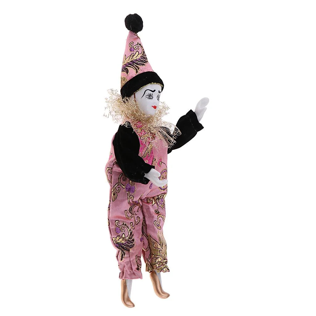 9 Inch Porcelain Doll Pink N5458
