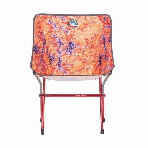 Orange/Gray Camp Chair W8065