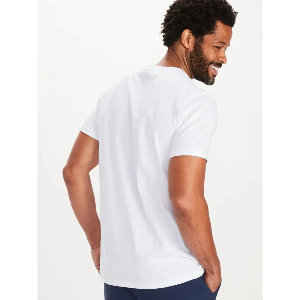 White Organic Cotton Short-Sleeve Graphic Tee N25943