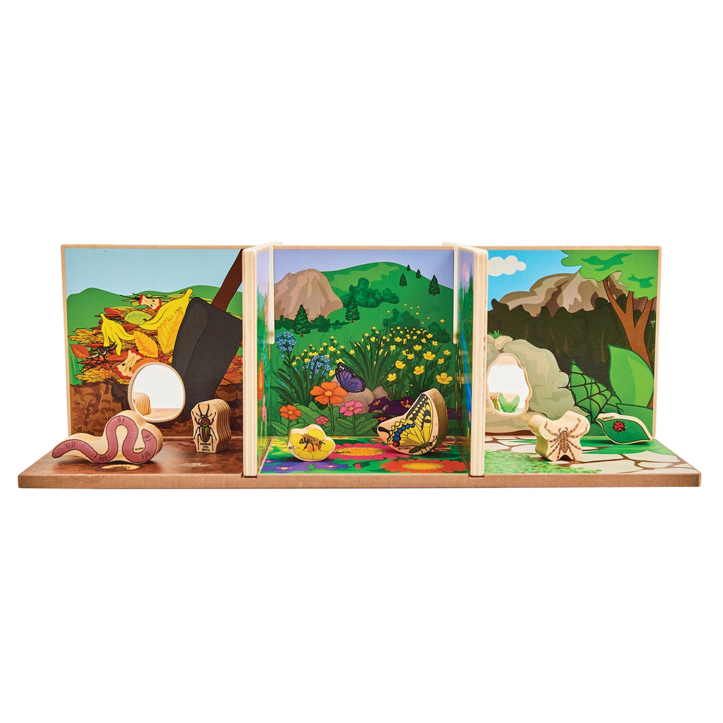 Set of 15 Pretend Play Minibeasts F342416