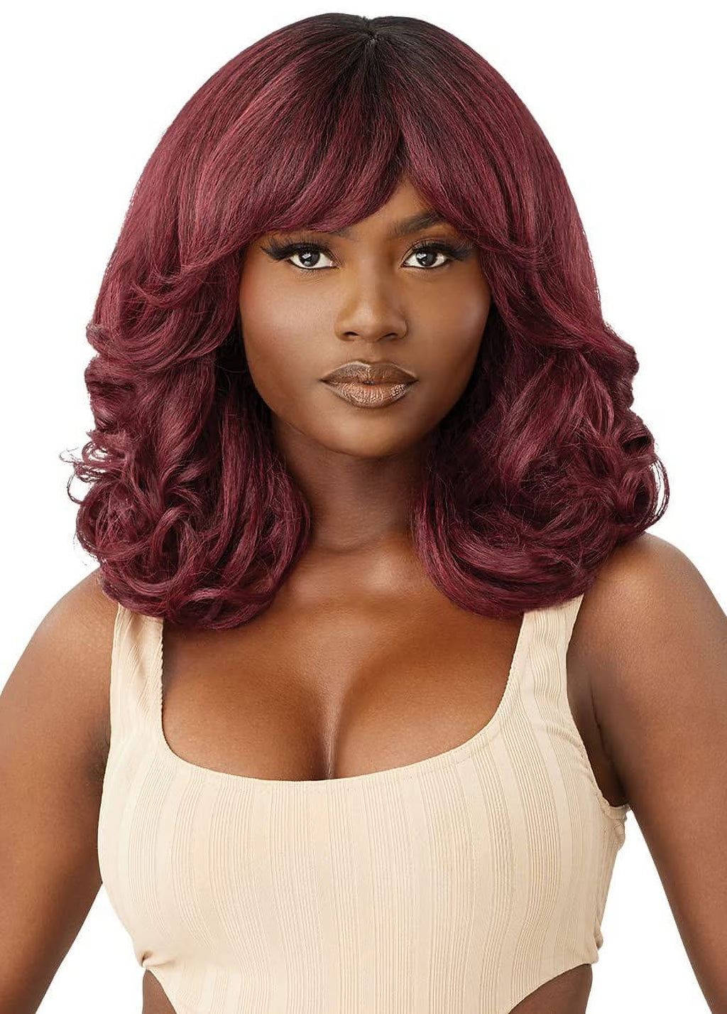 14" DR Brown Wig X7973