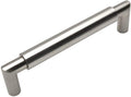 10 Pack Satin Nickel Cabinet Hardware Bar Handle Pull 5 Inch Hole Centers F699827