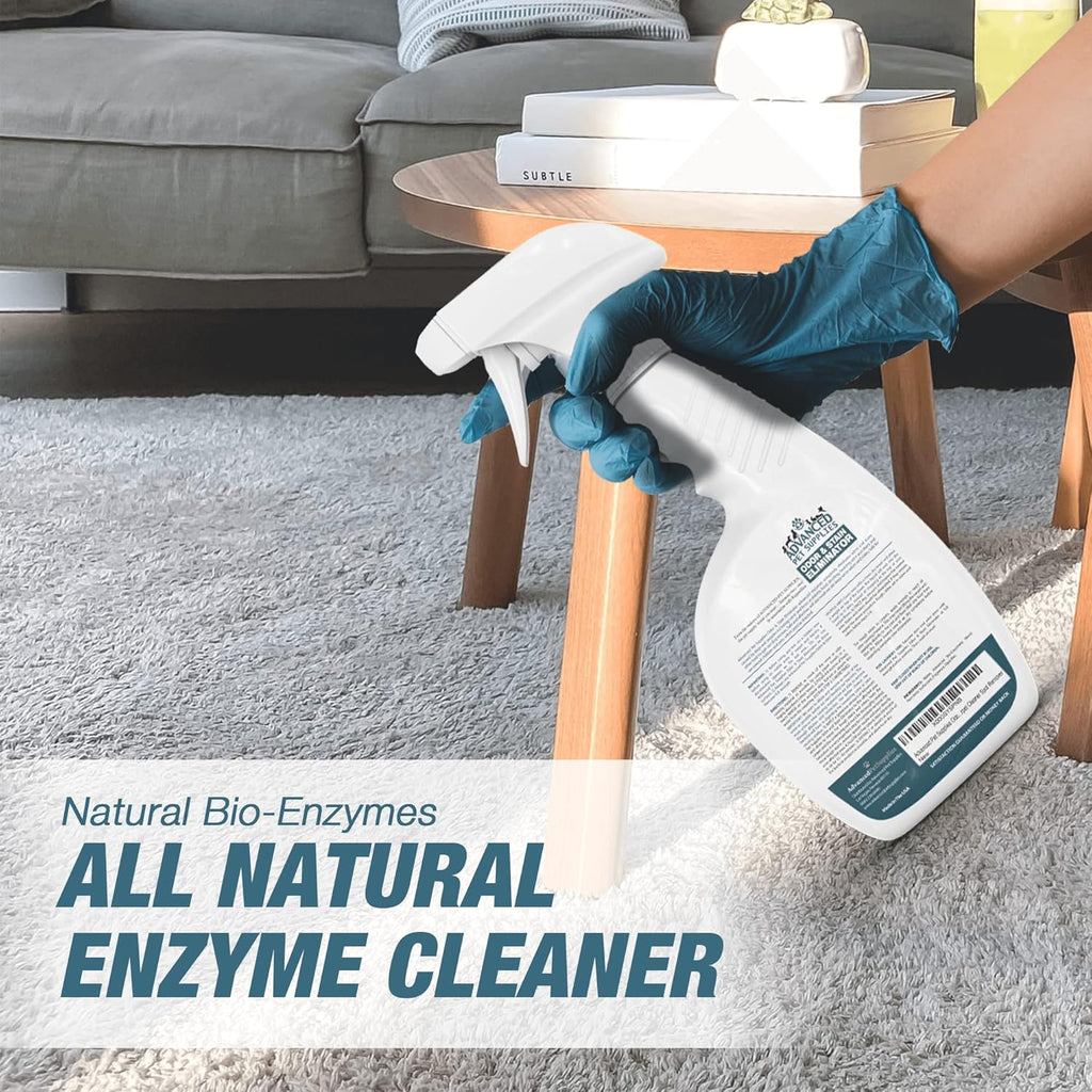 Enzyme Pet Stain and Odor Remover Carpet Cleaner, Gallon Refill Pack of 2 G66524
