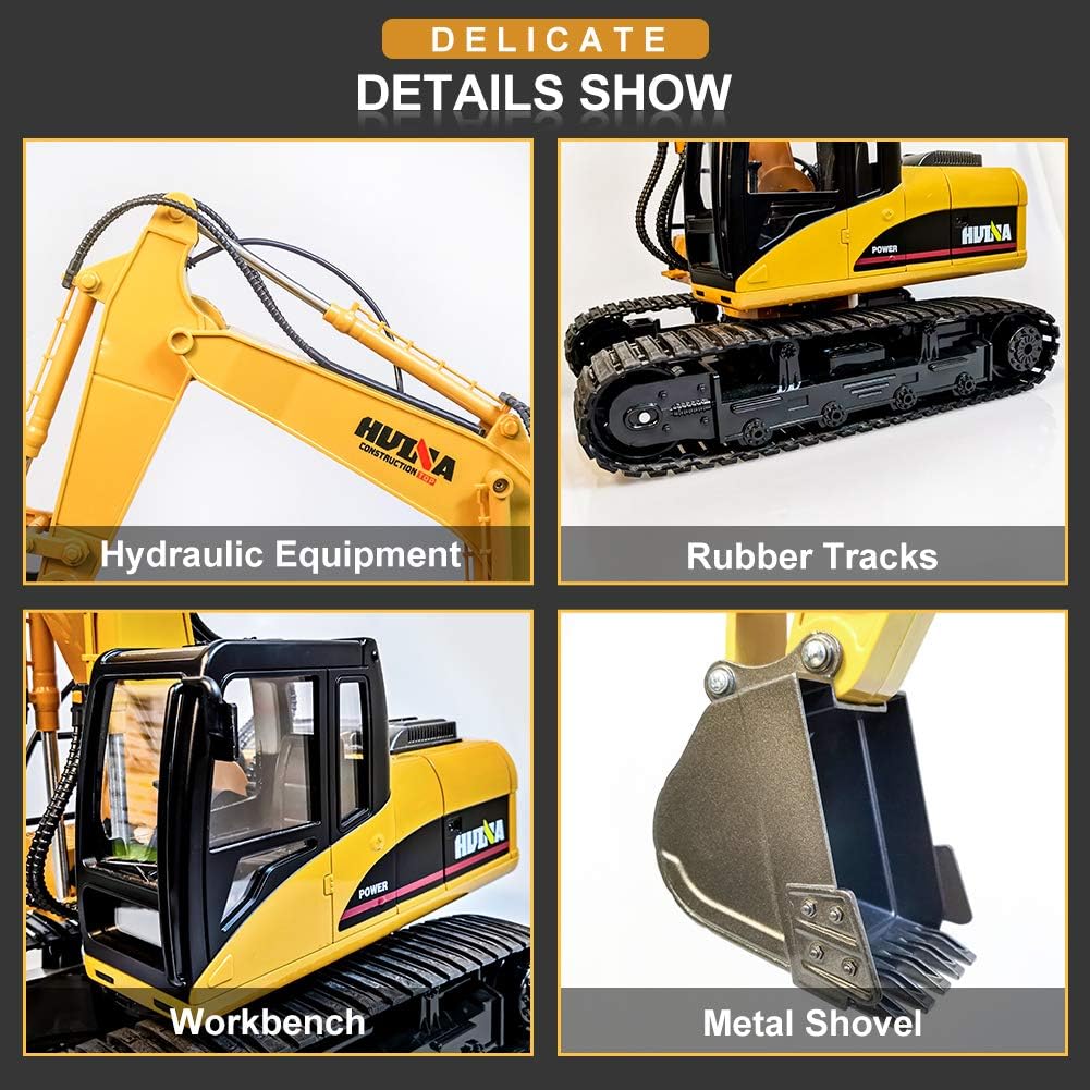 1/14 Scale 15 Channel 2.4Ghz RC Excavator C584