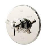 Satin Brass Balanced Pressure Shower Trim L1887