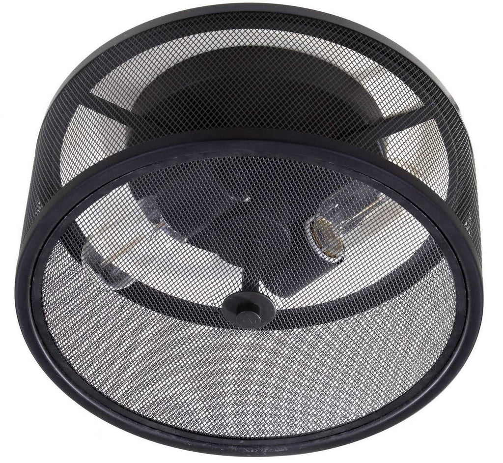 Black Flush Mount Y4261