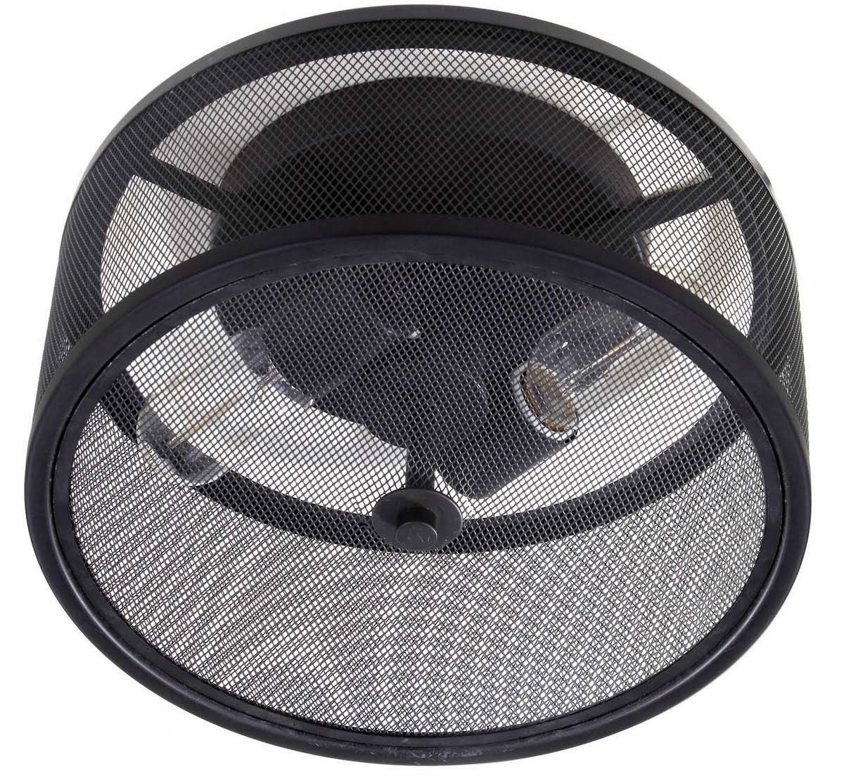 Black Flush Mount Y4261