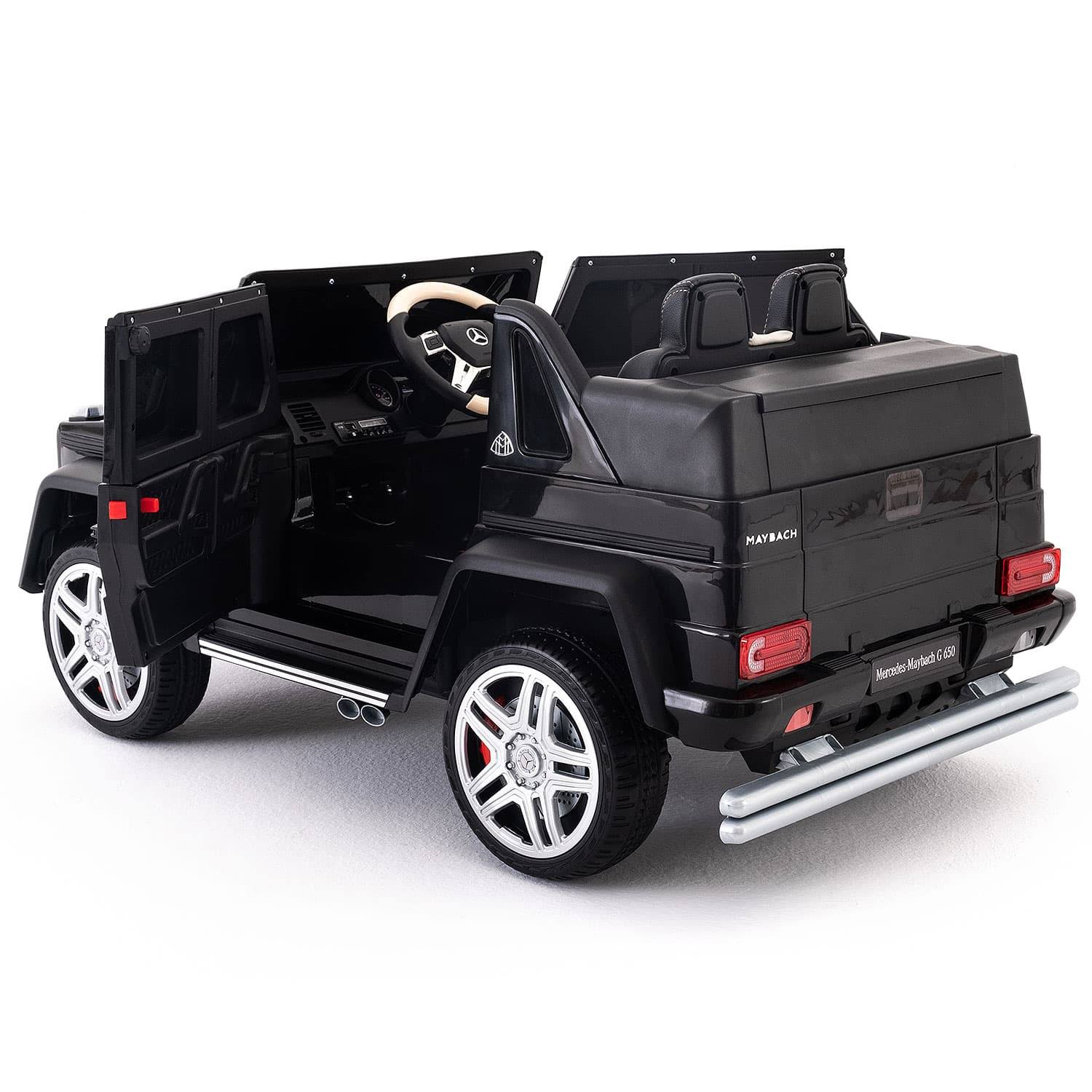 Black 12V Kids Ride-On Car with Parental Remote I808