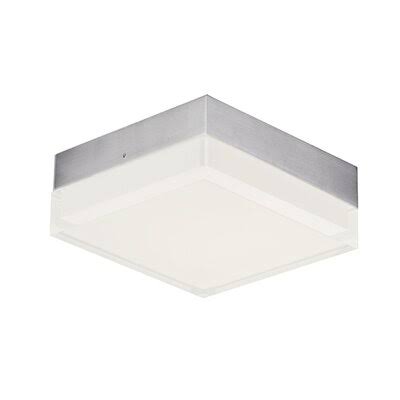Satin Nickel LED Flush Mount K249