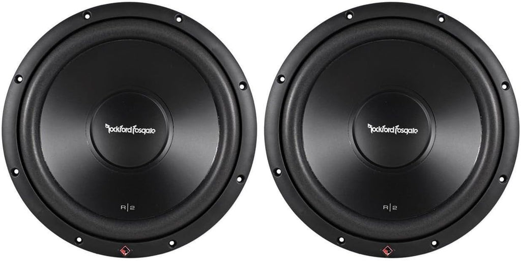 12 Dual 4 Ohm Car Audio Subwoofers (2 Pack) J407612