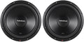 12 Dual 4 Ohm Car Audio Subwoofers (2 Pack) J407612