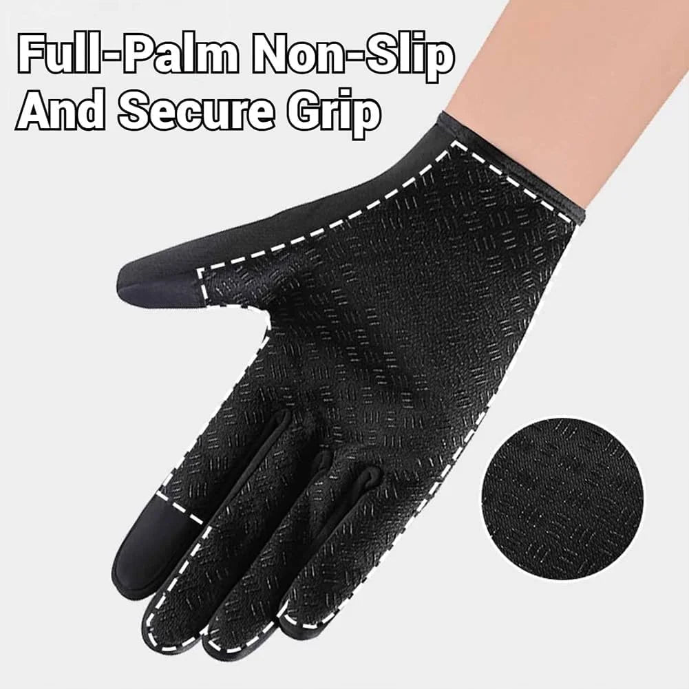 Waterproof Windproof Thermal Touchscreen Winter Gloves with Non-Slip Grip Z84319