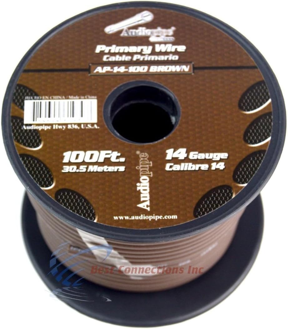14 Gauge 11 Rolls 100 Feet Primary Power Ground Wire Remote Cable C631986