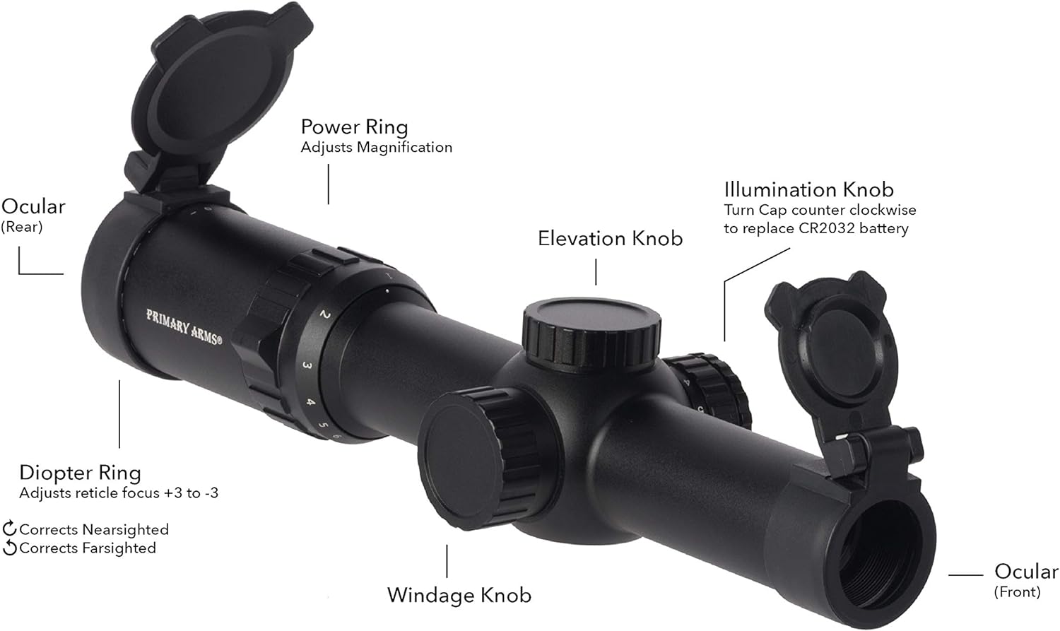 1-6x24 SFP Rifle Scope P63275