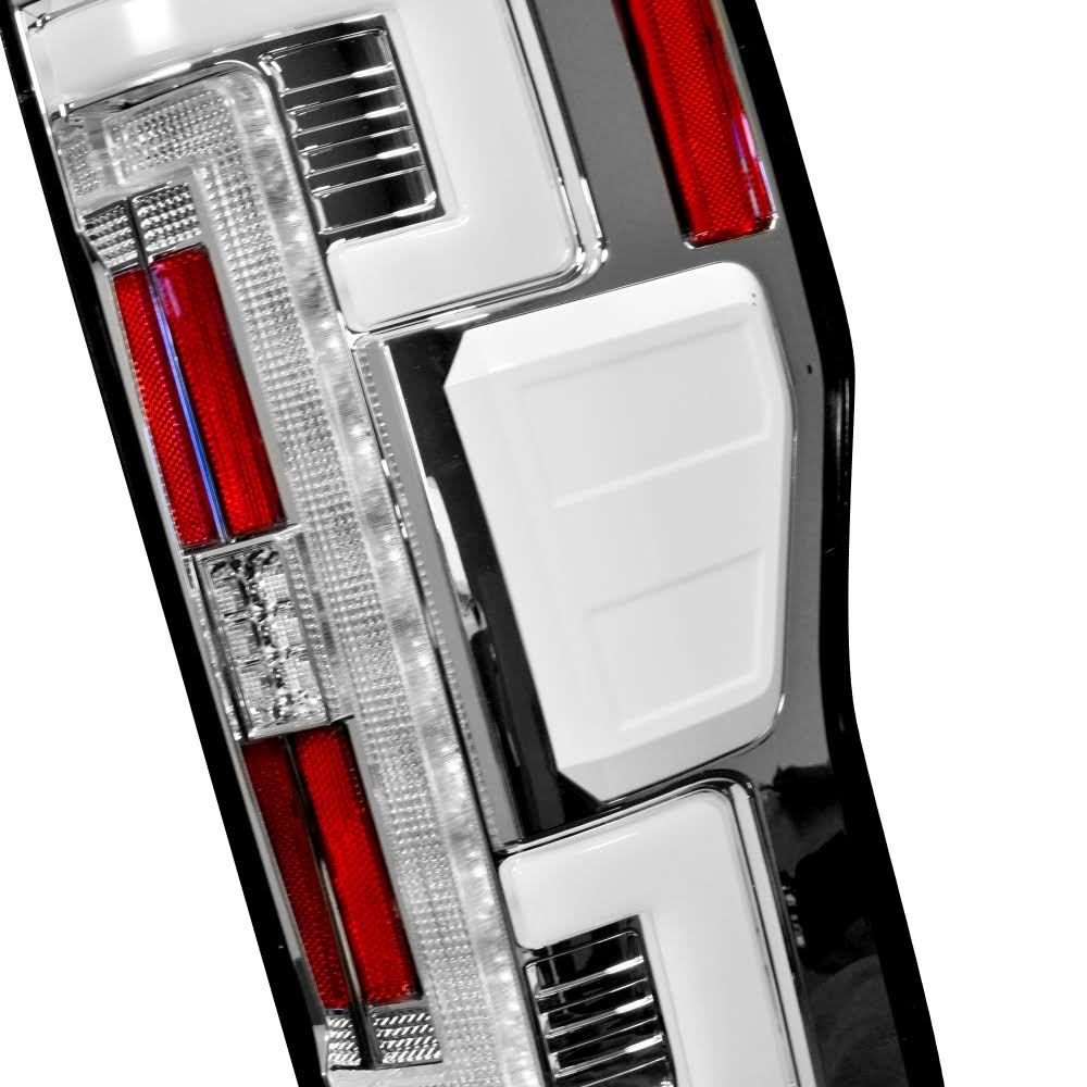 Chrome LED Tail Lights Q319