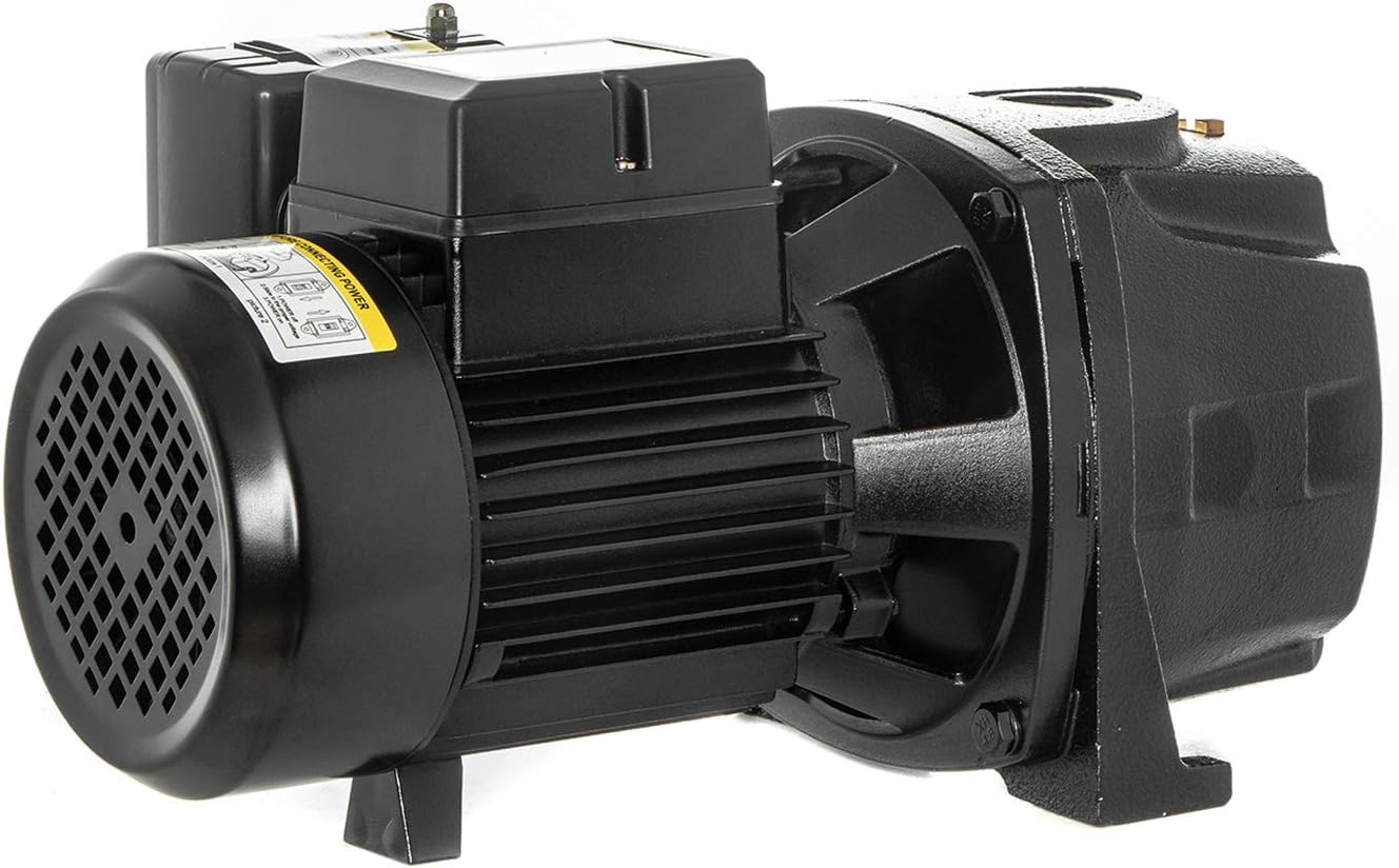1 HP Cast Iron Convertible Jet Well Pump with Ejector Kit C3564