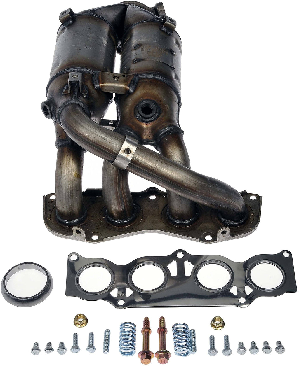 Catalytic Converter with Integrated Exhaust Manifold J829