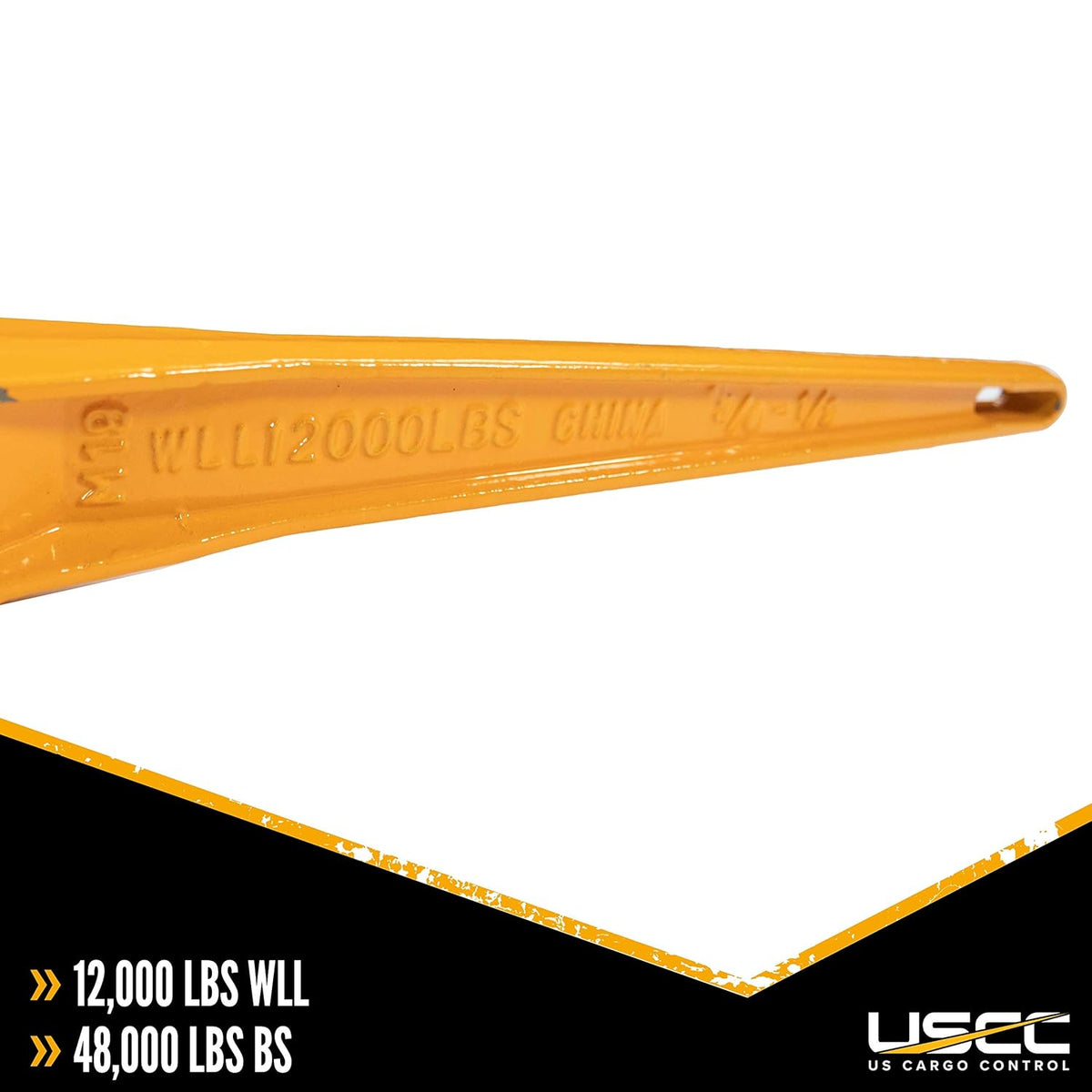 Ratchet Load Binder 3/8 Inch x 1/2 Inch 12,000 Pound Working Load Limit 2 Pack R206956
