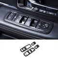 Carbon Fiber Window Lift Switch Cover Interior Button Trim Kit F532