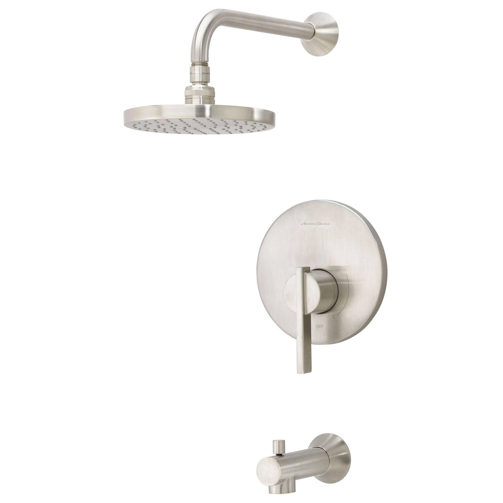 Brushed Nickel Tub and Shower Trim Kit with Cartridge N94411