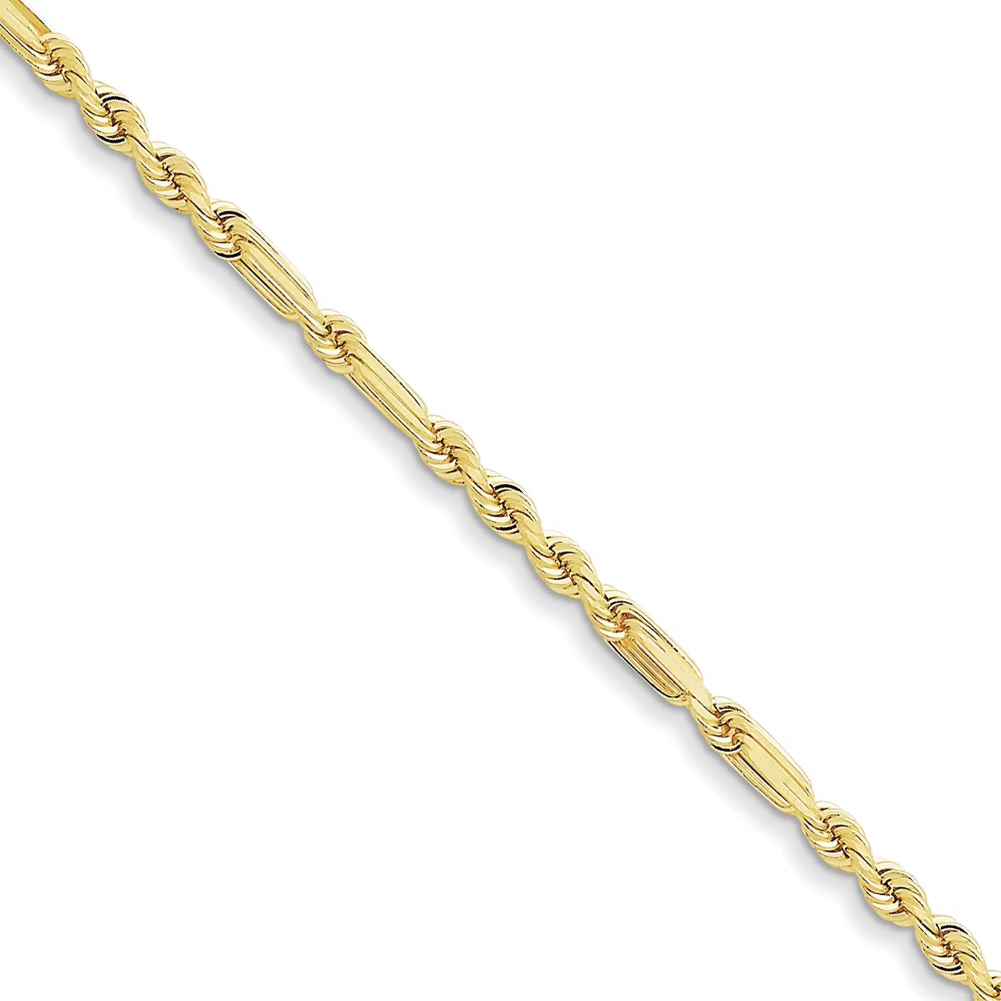 14k 3.0mm Milano Rope Chain U2814
