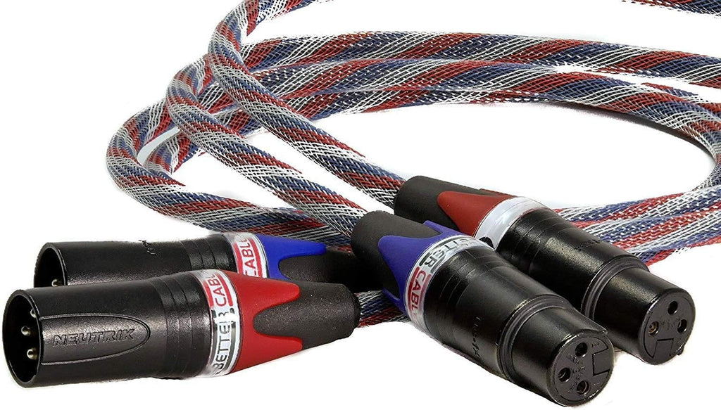 Silver Serpent II Balanced XLR Audio Cable - 2 Meter Stereo Pair E313761