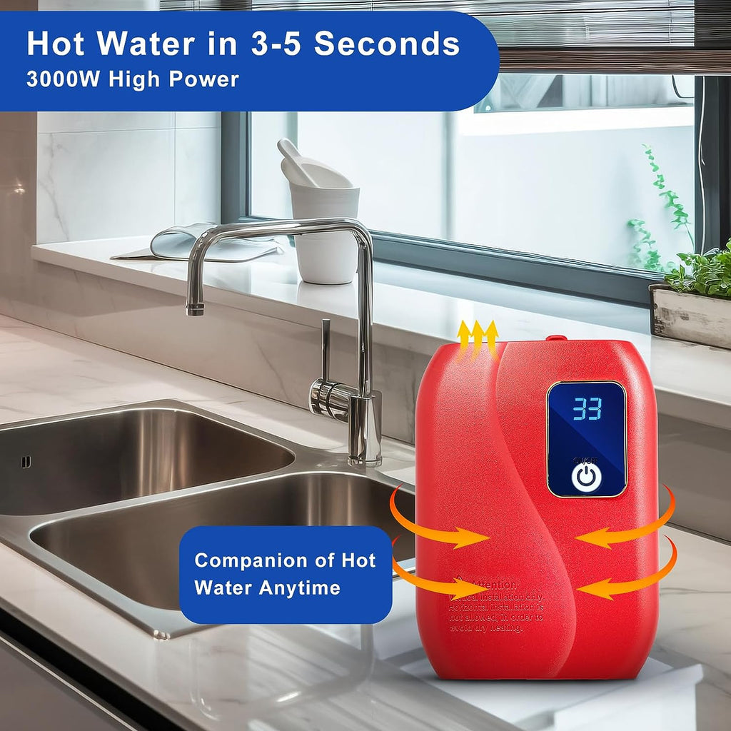 3000W Instant Electric Tankless Water Heater P1534