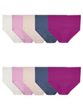 Plus Size Cotton Brief Underwear 10 Pack L42283