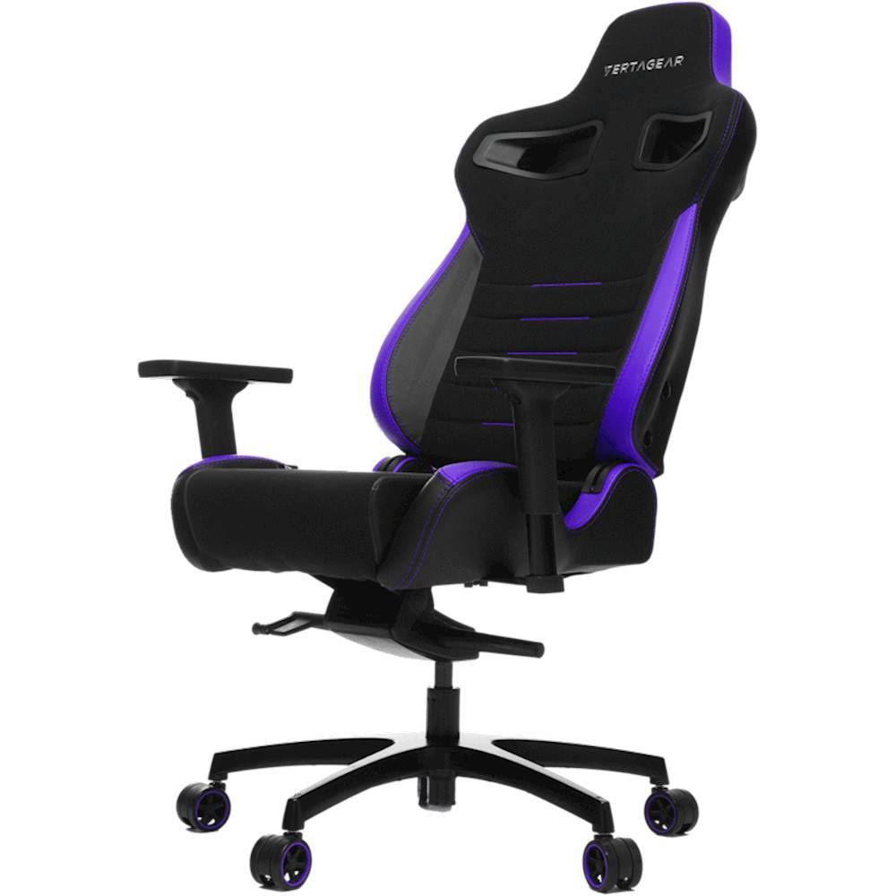 Black/Purple High-Back Gaming Chair R5972