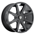 Gloss Black 22x9.5 6x135 / 6x139.7 25mm Wheel B4614
