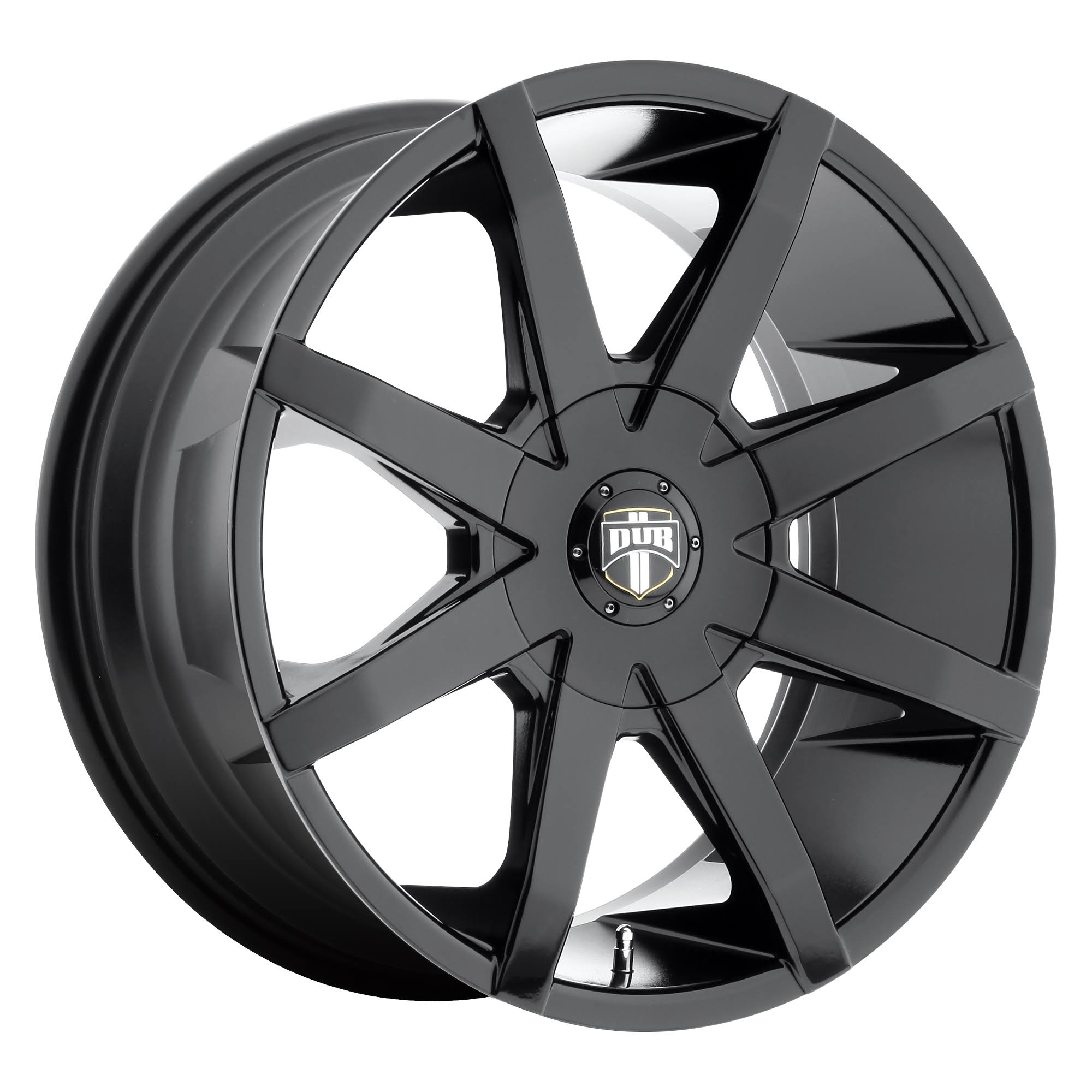 Gloss Black 22x9.5 6x135 / 6x139.7 25mm Wheel B4614