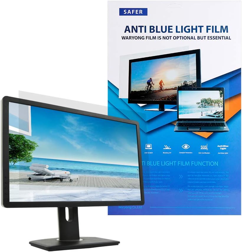 Blue Light Blocking Screen Film Anti-Glare Pack of 2 V943