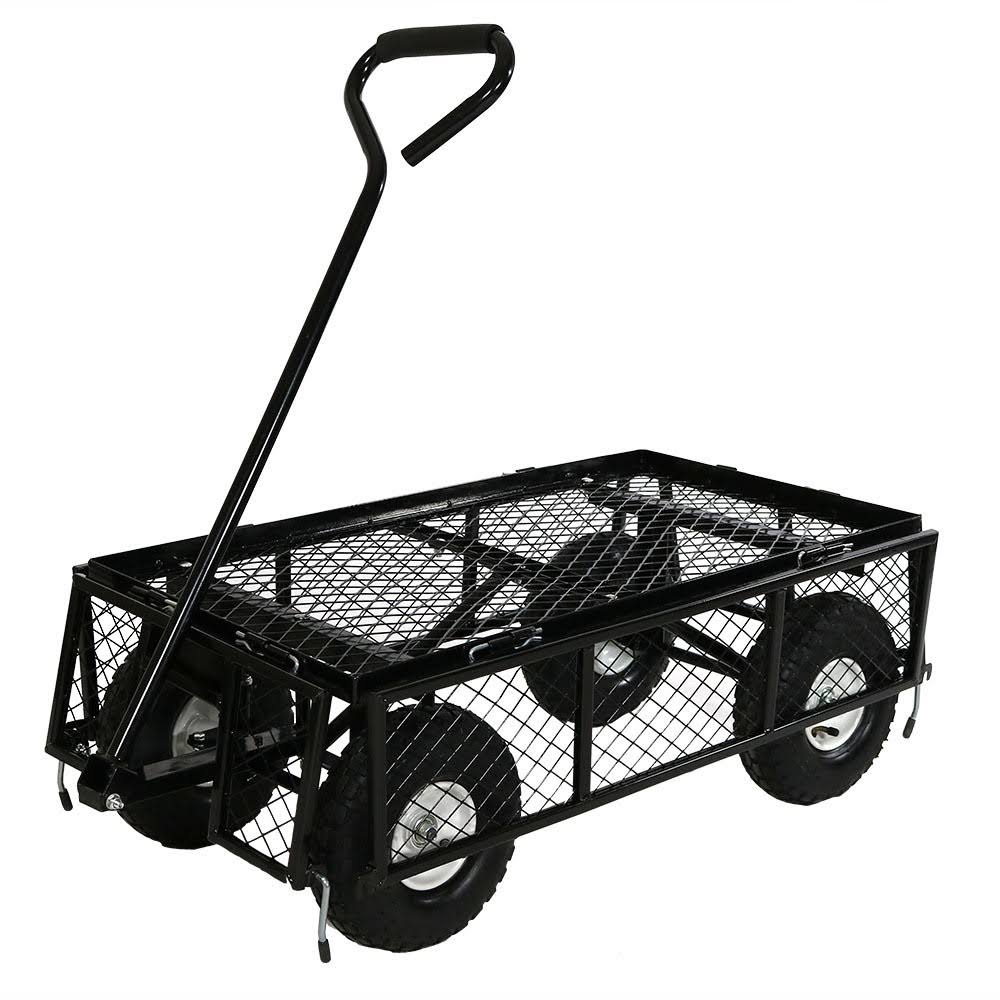 Black Steel Log Cart P146880