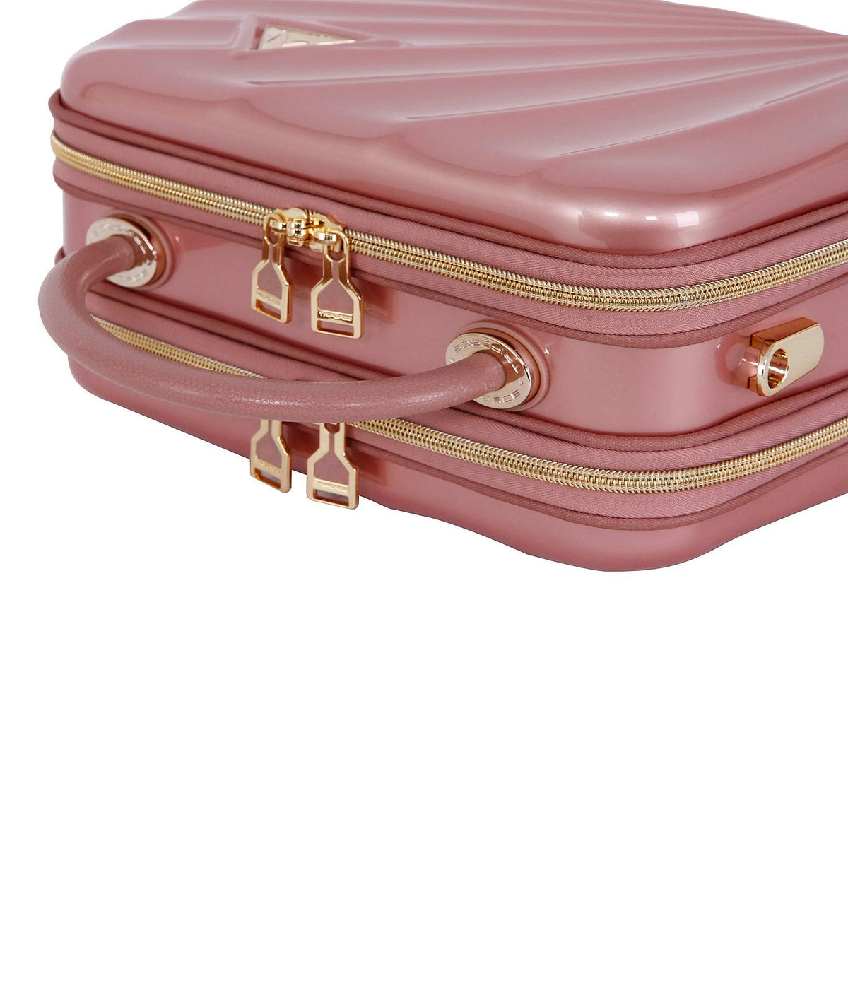 Silver 2-Sided Travel Beauty Case X499371
