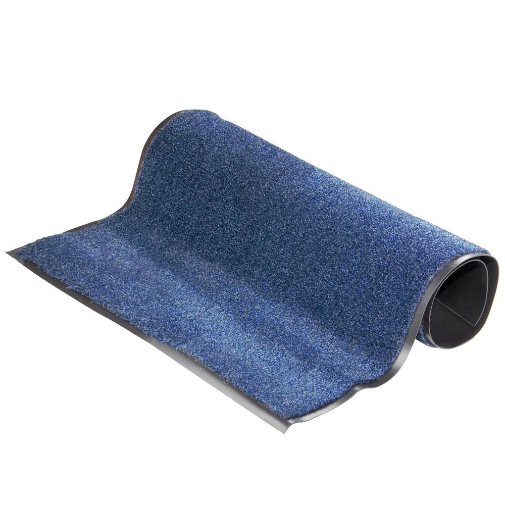 Navy Blue 3 ft x 4 ft Olefin High Traffic Carpet Entrance Floor Mat G430743