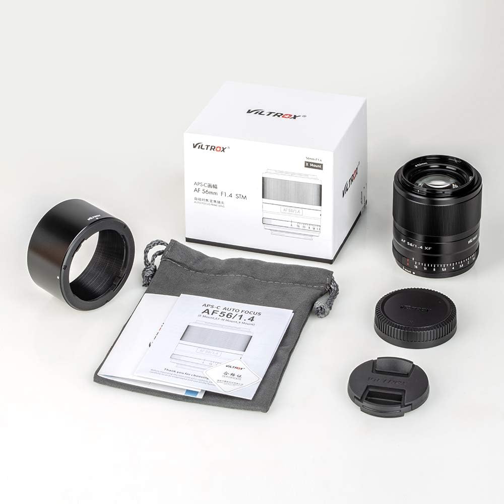 56mm F1.4 Autofocus Lens for Fujifilm X-Mount APS-C Mirrorless Cameras I3399