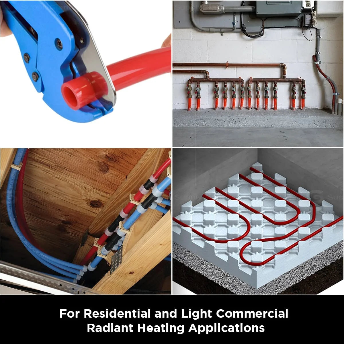 3/4 In. X 500 Feet Red PEX Tubing S481