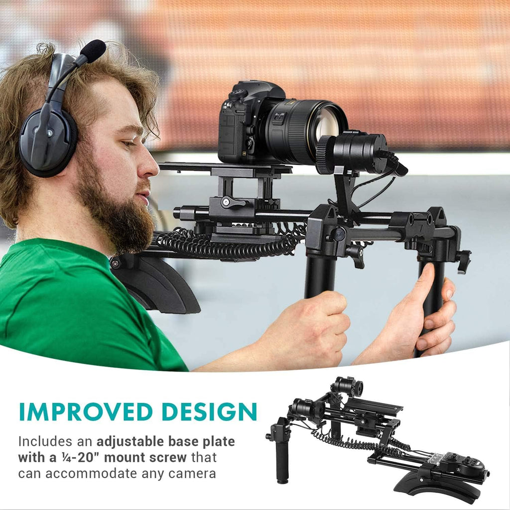 DSLR Shoulder Rig with Motorized Follow Focus and Zoom Control N694071