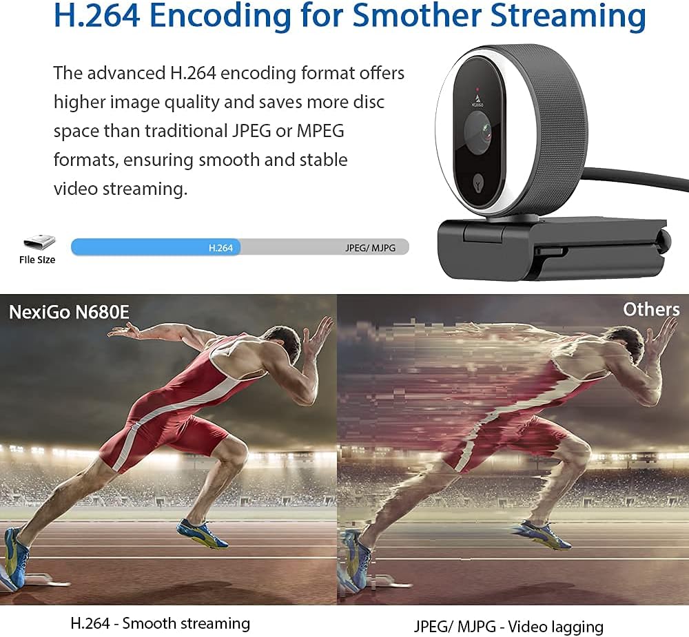 1080P Webcam with Dual Microphones and Auto-Focus Q69741