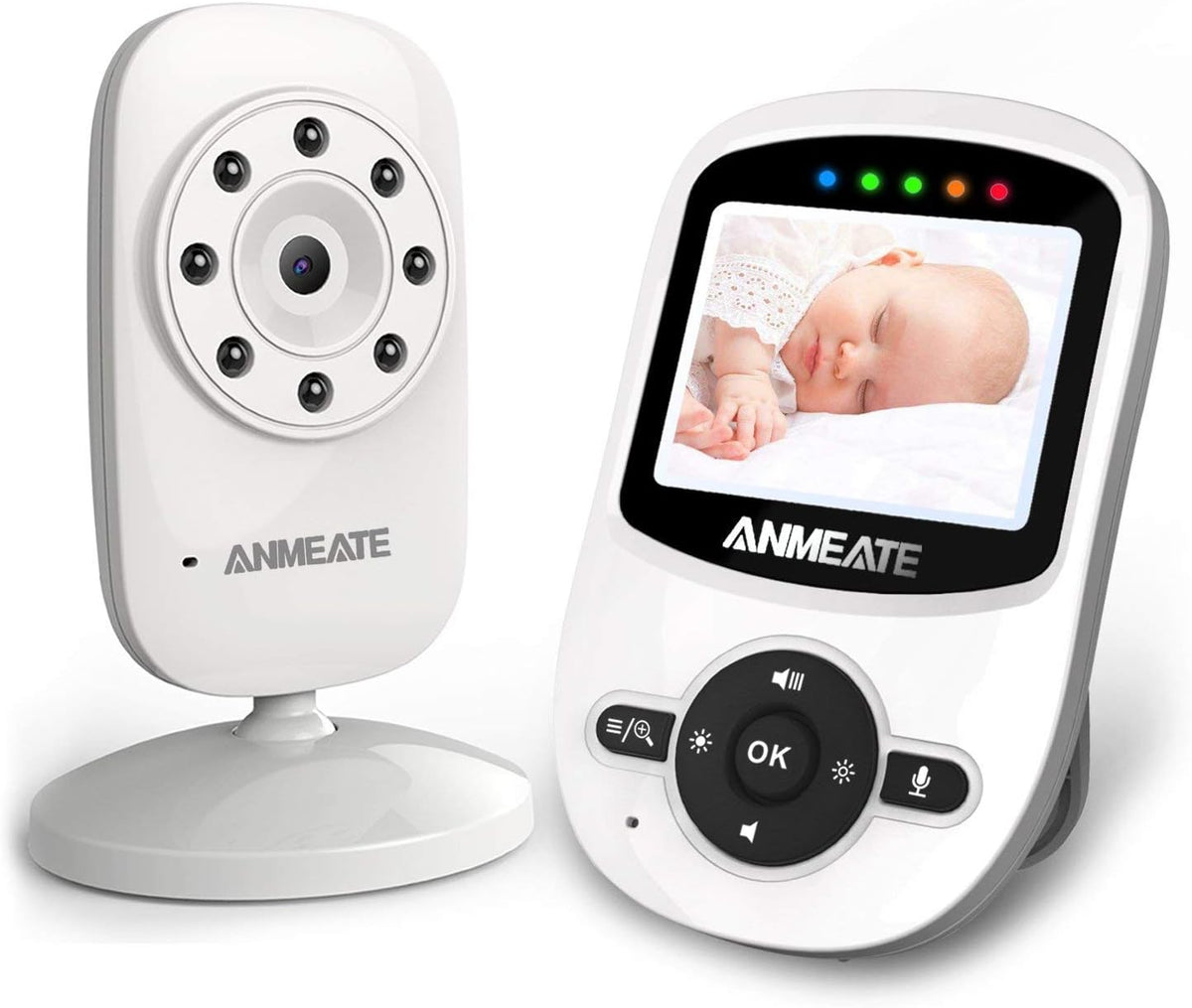 2.4inch Video Baby Monitor with Digital Camera, Pack of 2 P9135