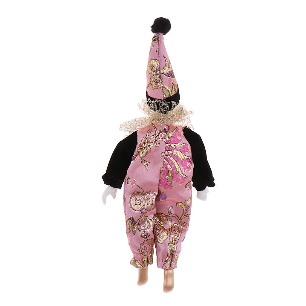 9 Inch Porcelain Doll Pink N5458