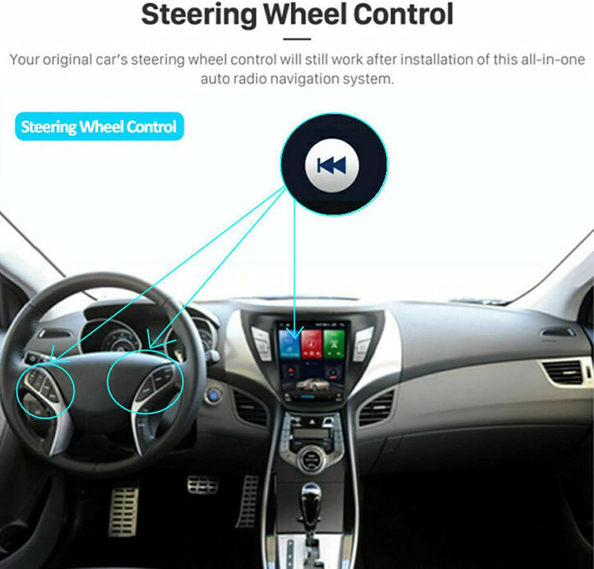 9.7in Car Radio Stereo Bluetooth MP5 Navigation L408