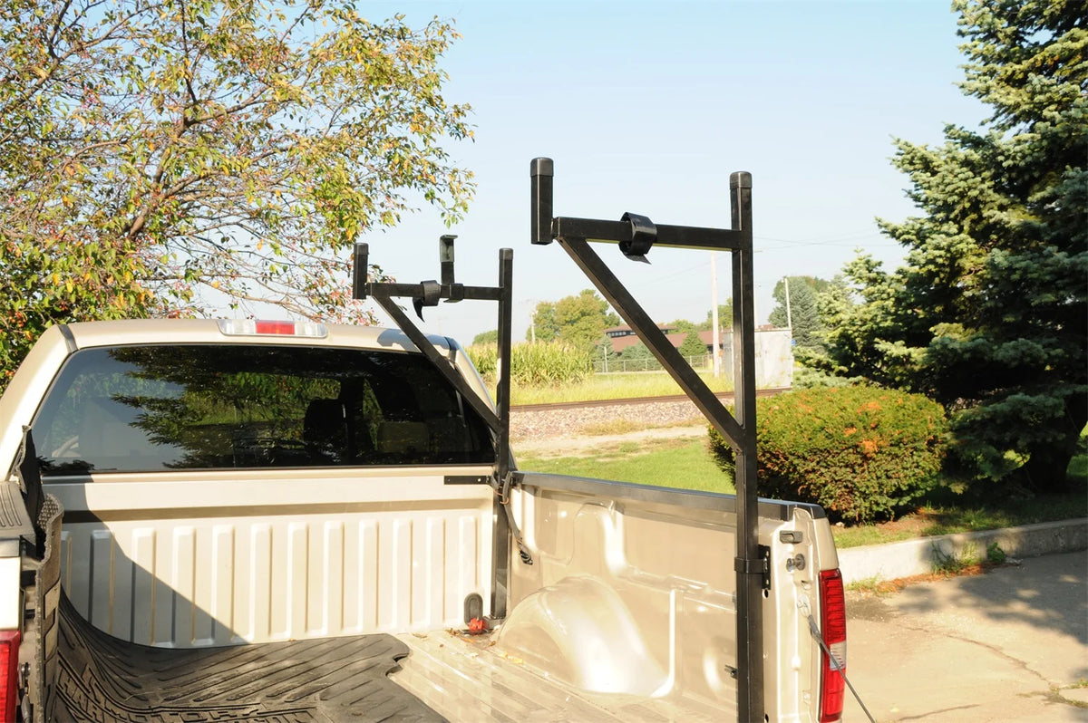 Steel Half Ladder Rack, Black B4151