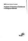 Analyses of Hazardous Substances in Biological Materials B513510