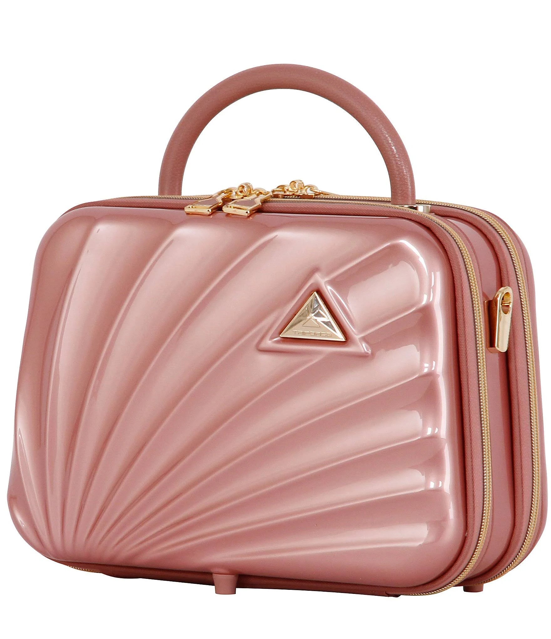 Silver 2-Sided Travel Beauty Case X499371