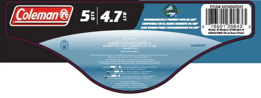 5 Quart Hard Sided Cooler H384