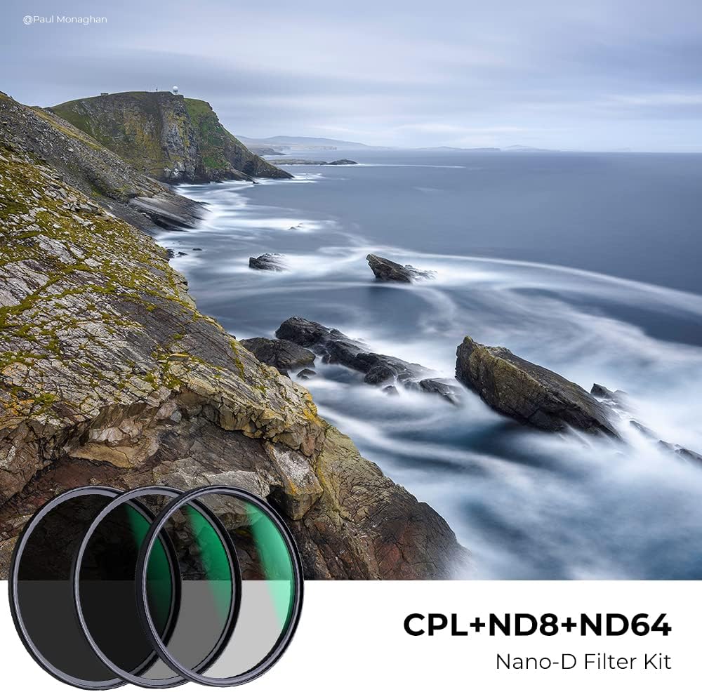 46mm ND8 ND64 CPL Circular Polarizer Filter Set D7304